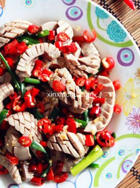 椒麻腰花的做法