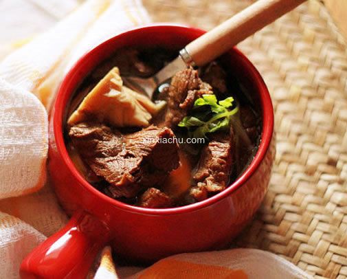 冬筍牛腱養(yǎng)氣湯