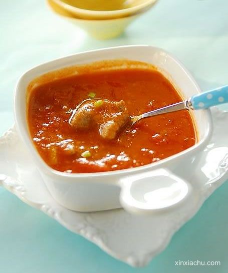 番茄濃湯滑牛肉