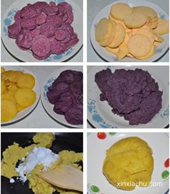 雙薯糯米團(tuán)