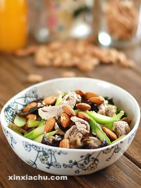 時蔬堅果肉片的做法