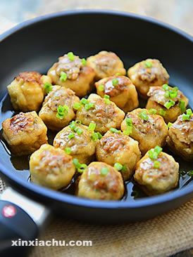 煎釀豆泡的做法