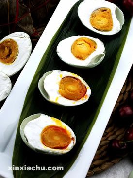 自制紅油咸鴨蛋的做法