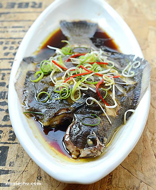 清蒸比目魚