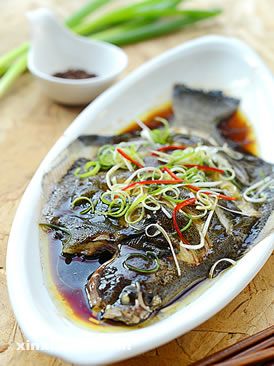 清蒸比目魚的做法