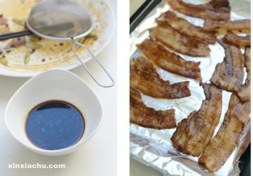 生菜配香烤五花肉