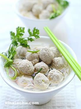 清汆肉丸的做法