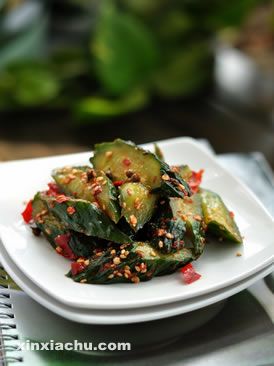 麻辣腌黃瓜的做法
