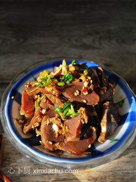 香辣拌鴨肫的做法
