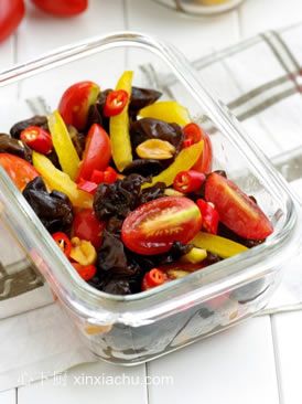 爽心木耳沙拉的做法