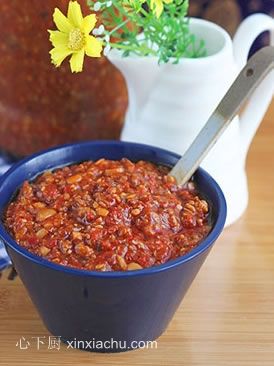 鮮肉辣椒醬的做法