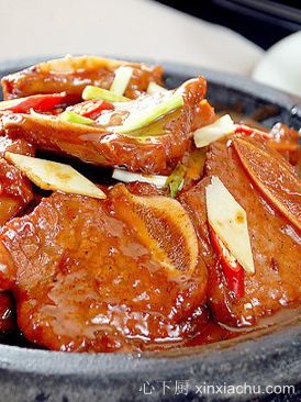 鐵板牛仔骨的做法