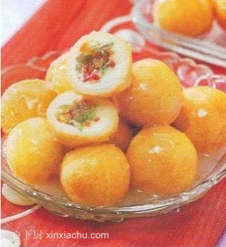 荸薺圓子的做法