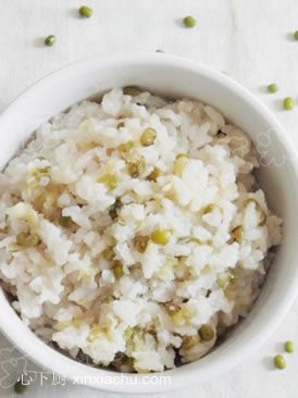綠豆?fàn)F飯的做法