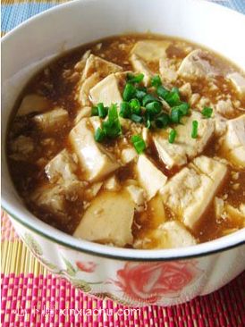 家常煮豆腐的做法