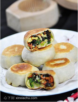 素餡煎餅的做法