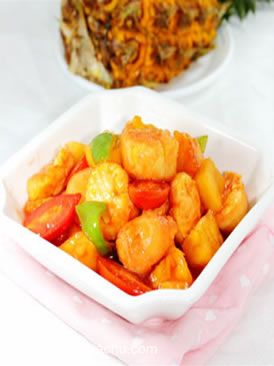 菠蘿咕嚕日本豆腐的做法