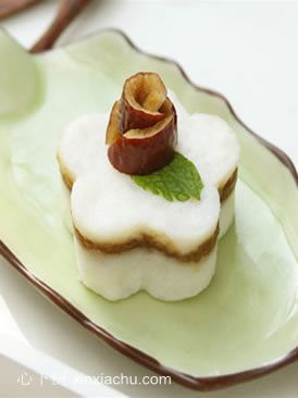 棗泥山藥糕的做法