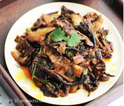 榛蘑回鍋肉的做法