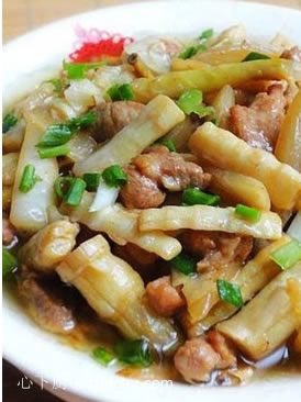 春筍炒肉絲的做法