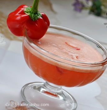 紅甜椒紅黃櫻番汁