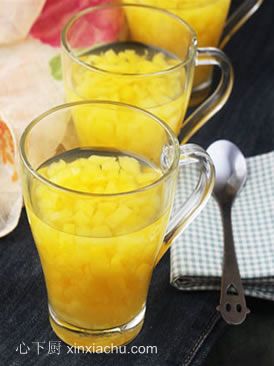 菠蘿果凍的做法