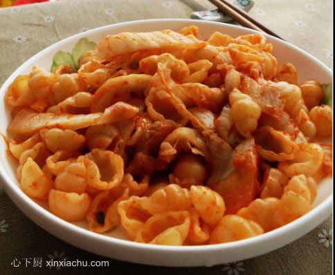 辣白菜炒意大利面