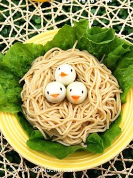 小鳥(niǎo)面條的做法
