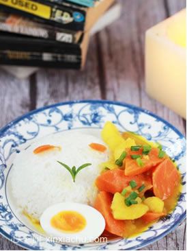 咖喱蓋澆飯的做法