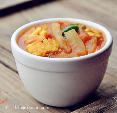 家常菜西瓜皮炒雞蛋的做法