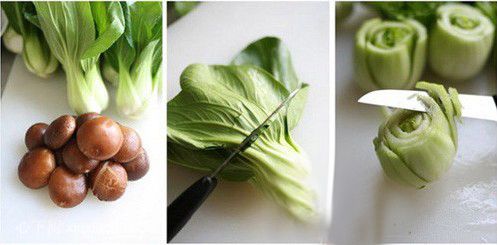 雙味香菇炒青菜