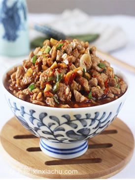 碎米肉丁的做法