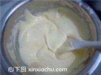 橙汁輕奶酪蛋糕的家常做法第7步圖片步驟 m.xalove.com.cn