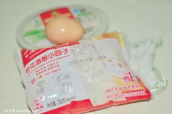 桂花醪糟小丸子的家常做法第1步圖片步驟 m.xalove.com.cn