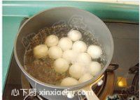 醪糟湯圓的家常做法第5步圖片步驟 m.xalove.com.cn