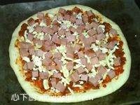 火腿批薩的家常做法第11步圖片步驟 m.xalove.com.cn