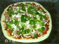 火腿批薩的家常做法第13步圖片步驟 m.xalove.com.cn