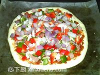 火腿批薩的家常做法第15步圖片步驟 m.xalove.com.cn