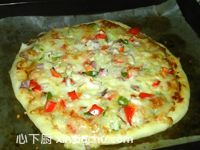 火腿批薩的家常做法第18步圖片步驟 m.xalove.com.cn