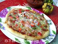 火腿批薩的家常做法第19步圖片步驟 m.xalove.com.cn