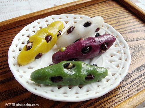 超萌豆餡蒸糕的家常做法第5步圖片步驟 m.xalove.com.cn