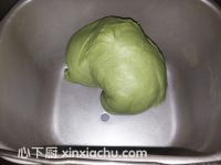 抹茶蜜豆吐司的家常做法第3步圖片步驟 m.xalove.com.cn