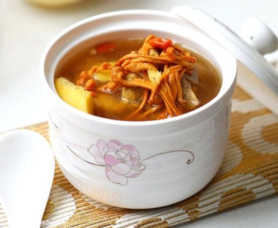 蟲草枸杞菊花茶的家常做法第2步圖片步驟 m.xalove.com.cn