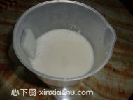 營養(yǎng)豆?jié){的家常做法第7步圖片步驟 m.xalove.com.cn