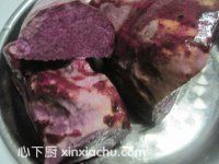 紫淮山米餅的家常做法第1步圖片步驟 m.xalove.com.cn