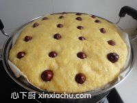 紅棗玉米面發(fā)糕的家常做法第8步圖片步驟 m.xalove.com.cn