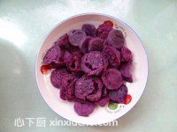 香甜紫薯餅的家常做法第1步圖片步驟 m.xalove.com.cn