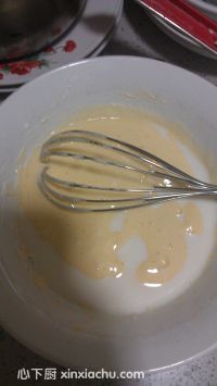 杏香蛋糕的家常做法第4步圖片步驟 m.xalove.com.cn