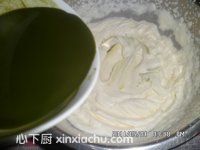 抺茶慕斯蛋糕的家常做法第4步圖片步驟 m.xalove.com.cn