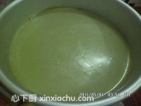 抺茶慕斯蛋糕的家常做法第8步圖片步驟 m.xalove.com.cn